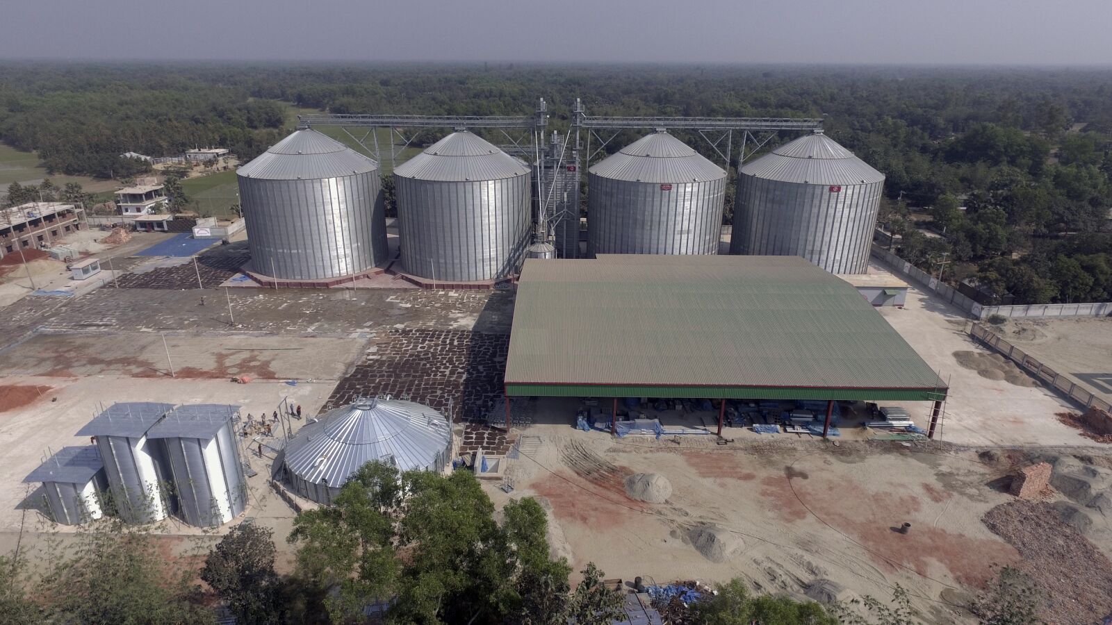 DJI FC330 sample photo. Poultry industry - drone photography