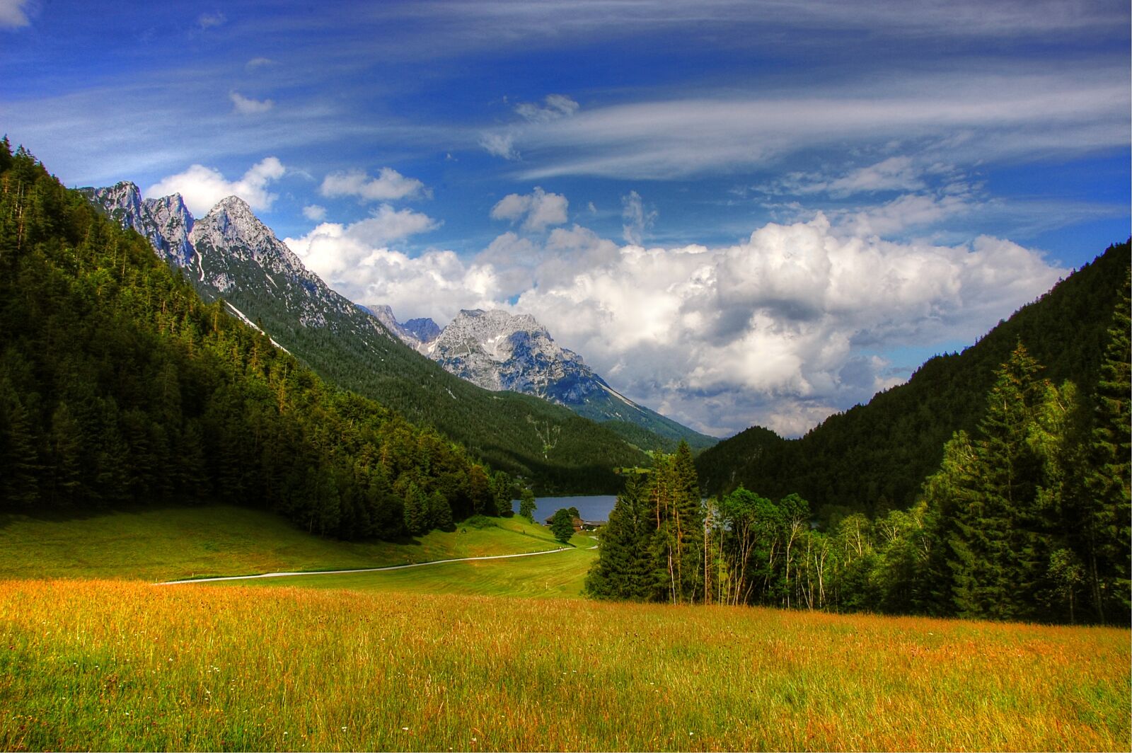 Nikon D40 sample photo. Hintersteiner lake, tyrol, austria photography