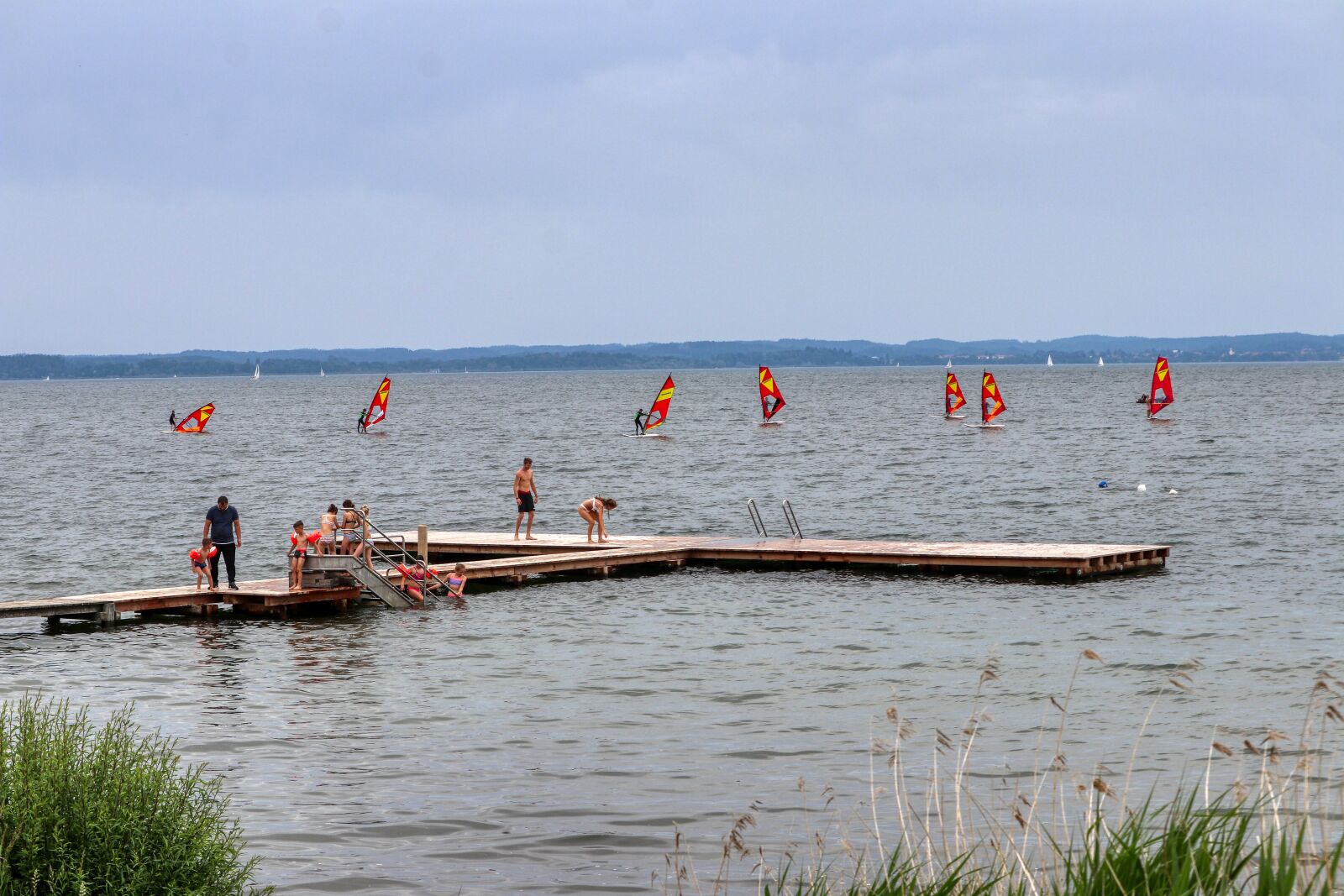 Canon EOS 80D sample photo. Steeg, lake, water photography