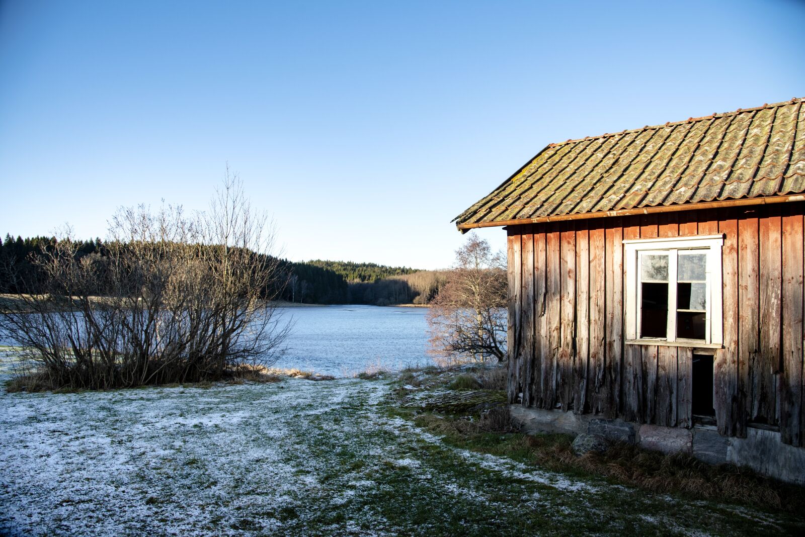 Nikon D750 sample photo. Wood, house, old photography