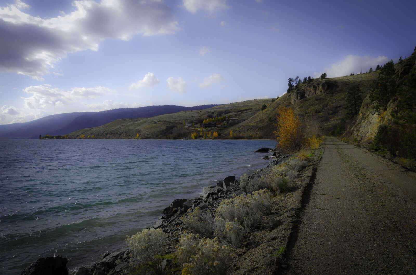 Nikon D7000 sample photo. Hills, beside, body, of photography