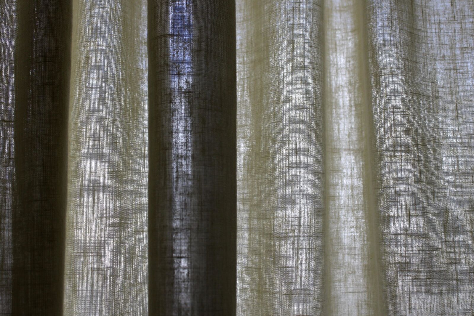 f/3.5-5.6 IS sample photo. Textil, light, curtains, texture photography