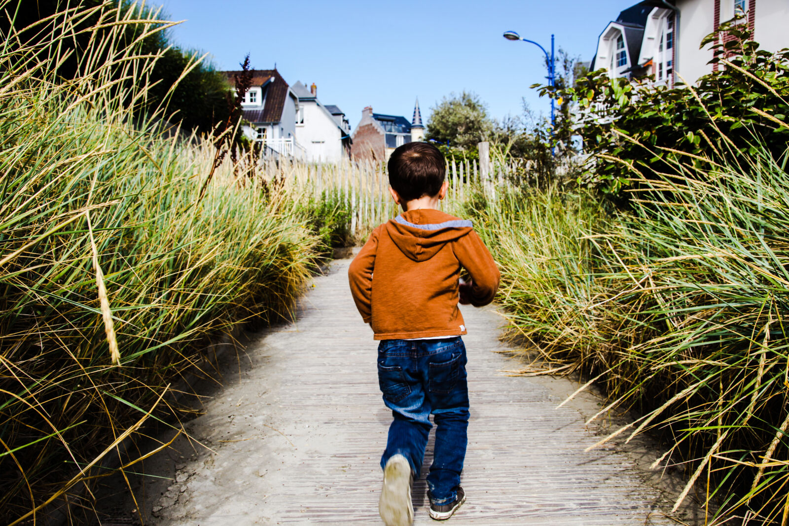 Canon EF 24-105mm F4L IS USM sample photo. Boy, child, nature, running photography
