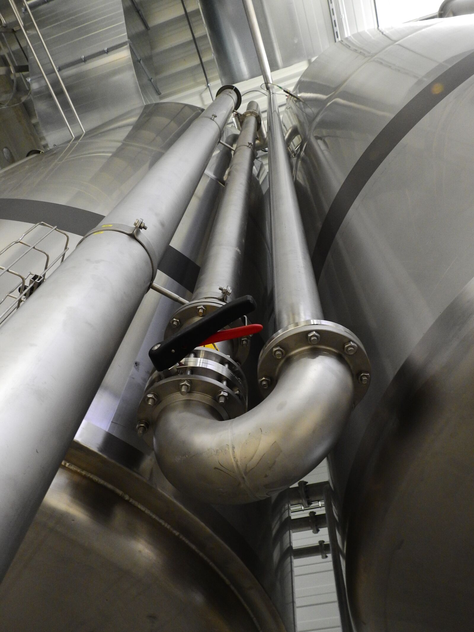 Nikon Coolpix P900 sample photo. Industry, tank, pipes photography