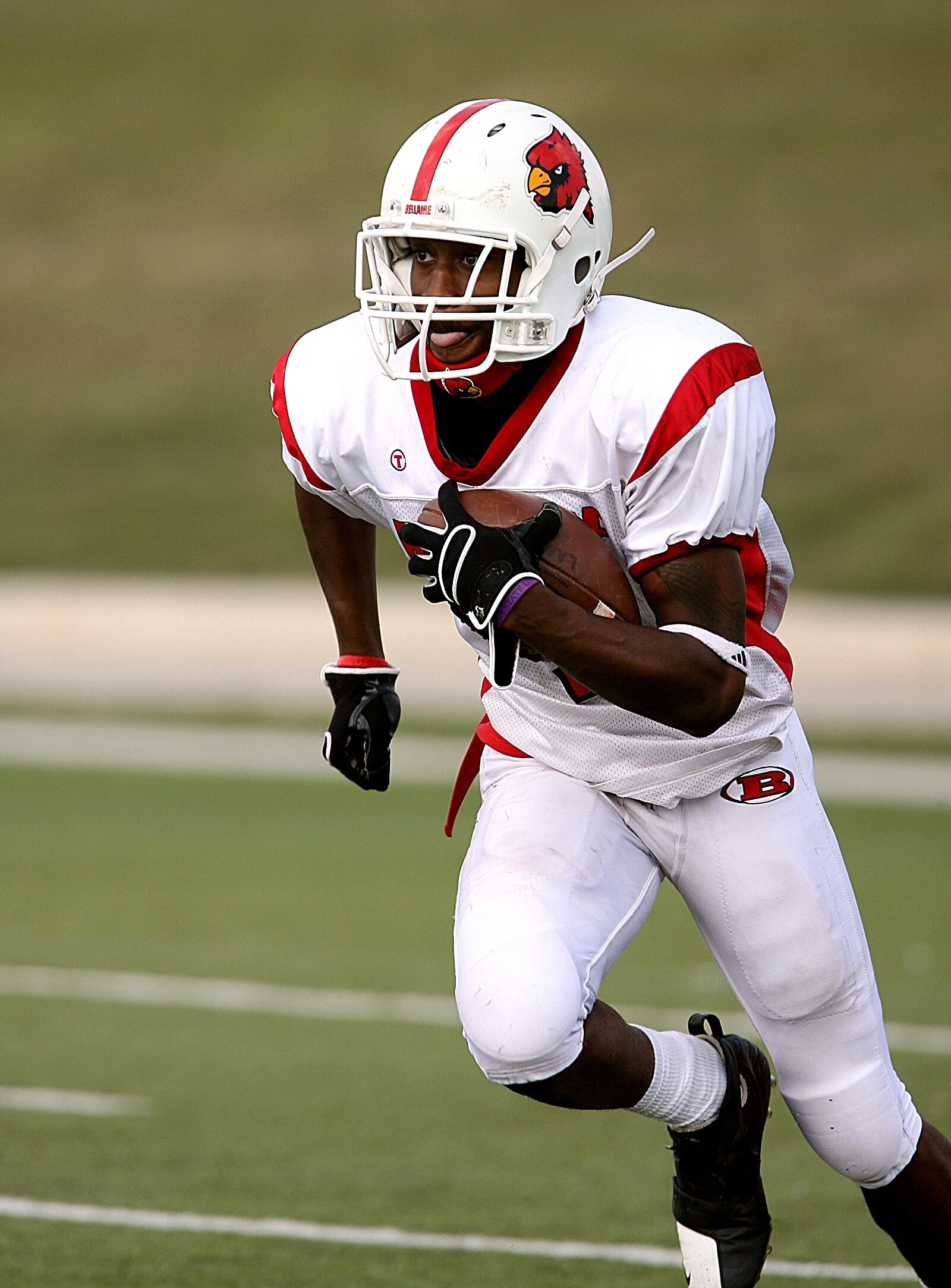 Canon EOS-1D Mark II N sample photo. American football, running back photography