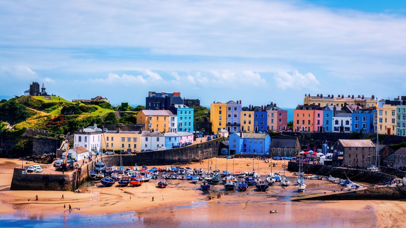 Nikon D7100 sample photo. Tenby, pembrokeshire, wales photography