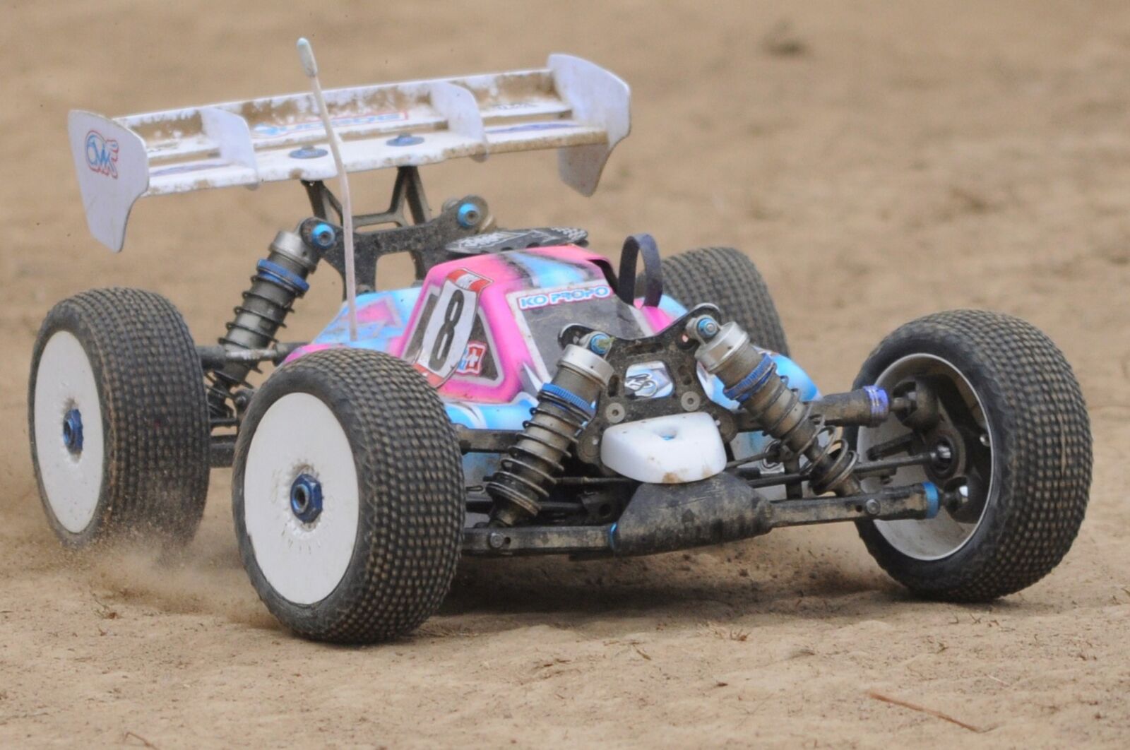 Nikon D5000 sample photo. Rc 1 8, off road, buggy photography