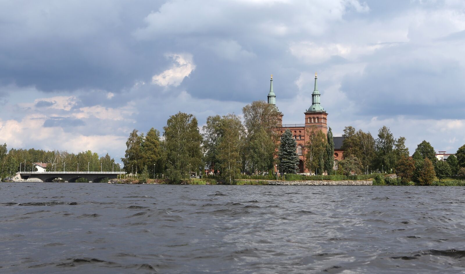 Canon EOS 6D + Canon EF 24-70mm F2.8L USM sample photo. Church, bridge, lake photography