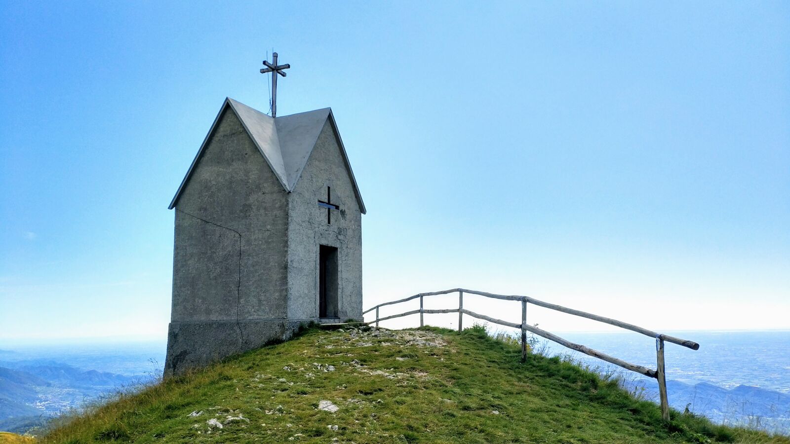 Xiaomi Mi MIX 2 sample photo. Mountain, church, chapel photography