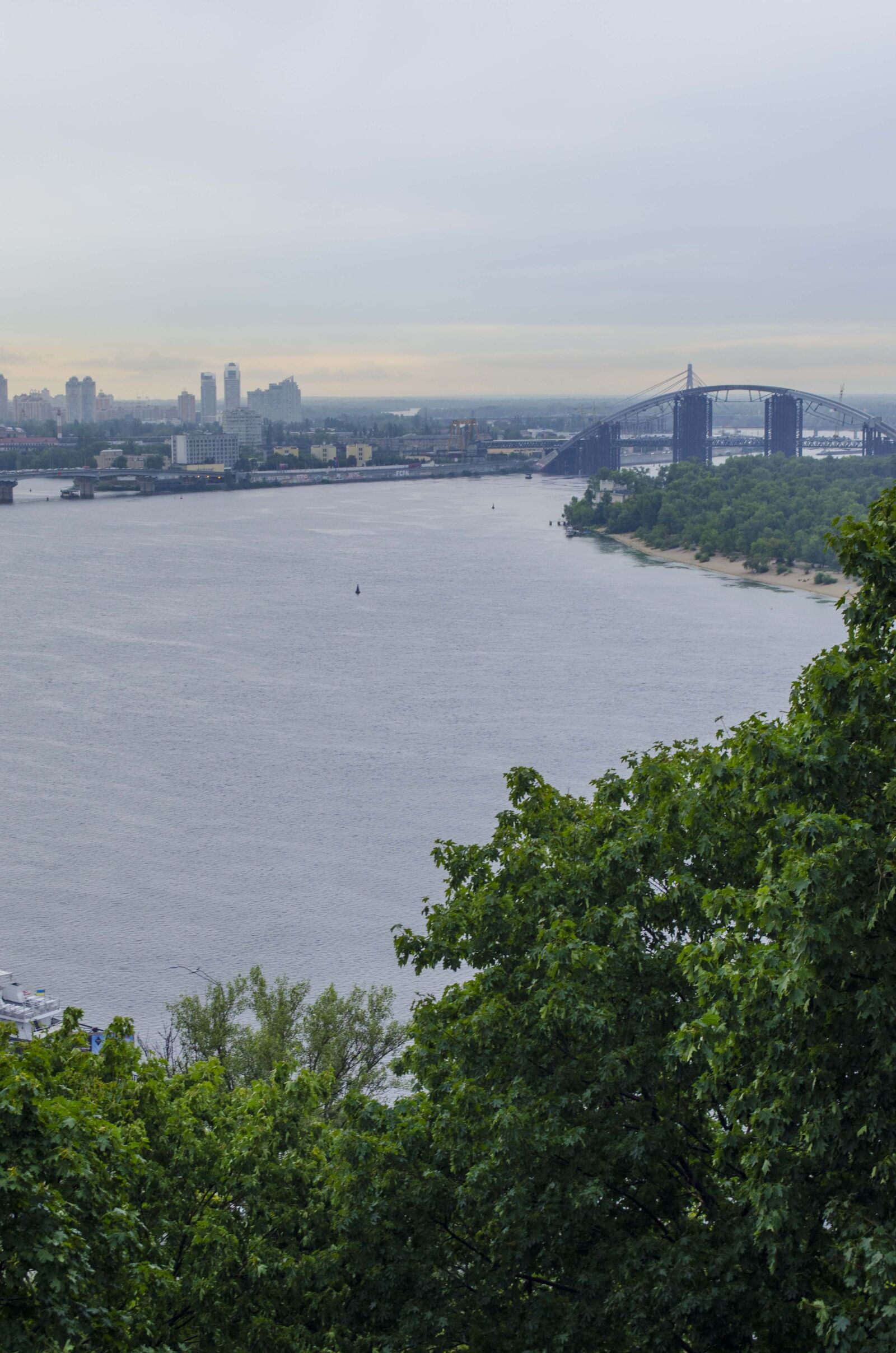 Nikon D5100 sample photo. Dnieper, cliffs, hill photography