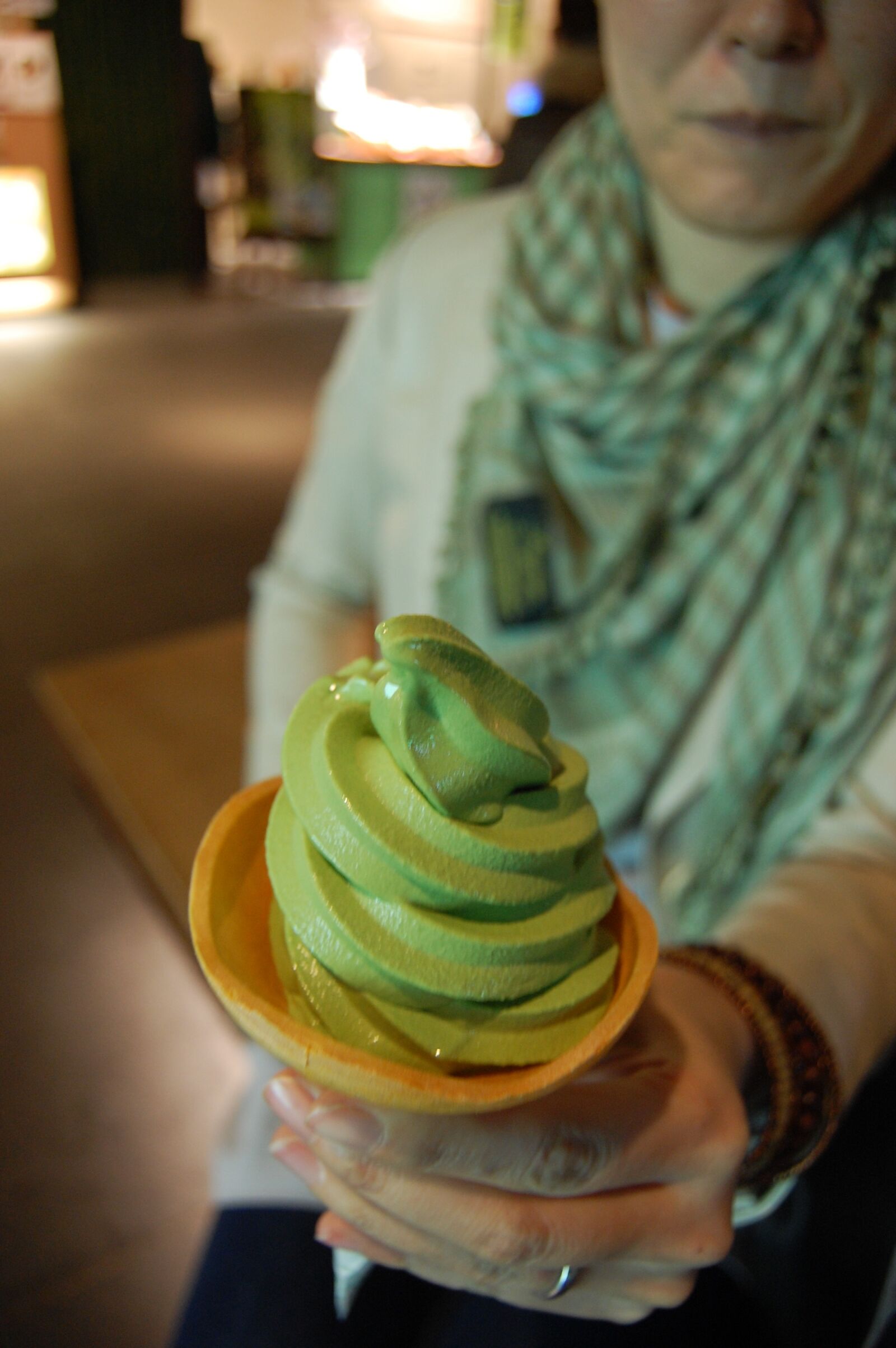 Nikon D40 sample photo. Kyoto, ice-cream, japanese photography