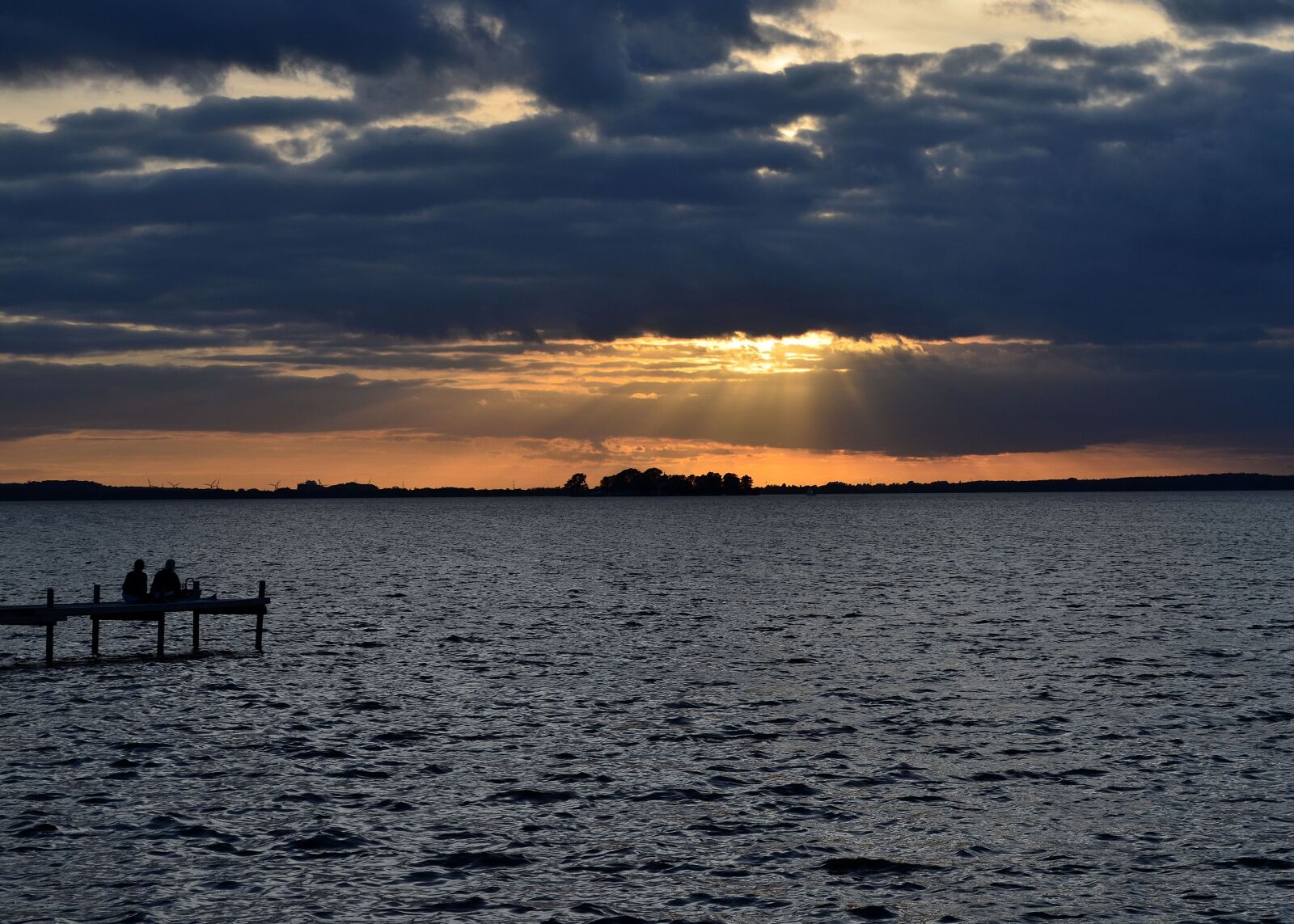Nikon D5100 sample photo. Steinhuder sea, steinhude, sunset photography