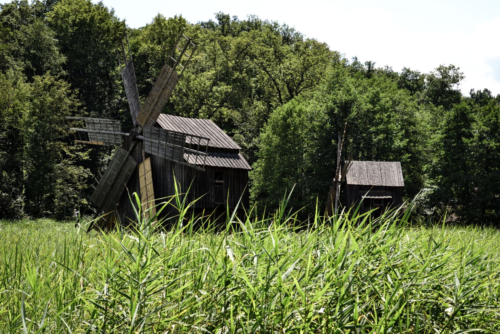 Nikon D3100 sample photo. Windmill, traditional, old photography