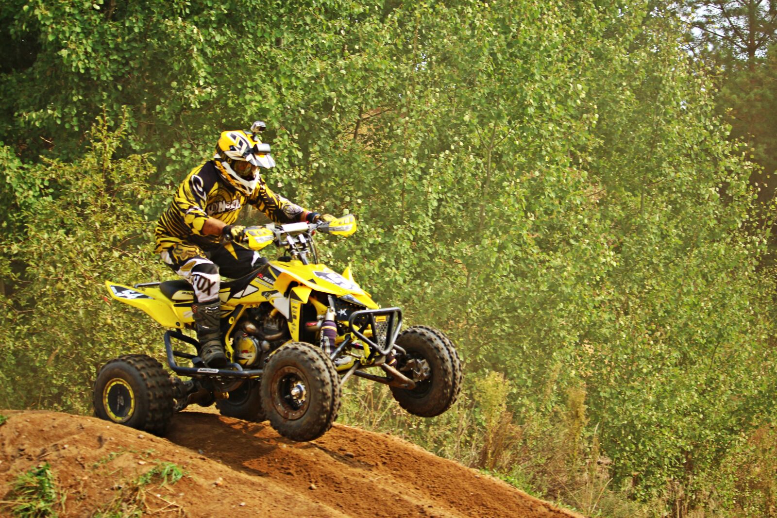 Canon EOS 100D (EOS Rebel SL1 / EOS Kiss X7) sample photo. Quad, motocross, enduro photography