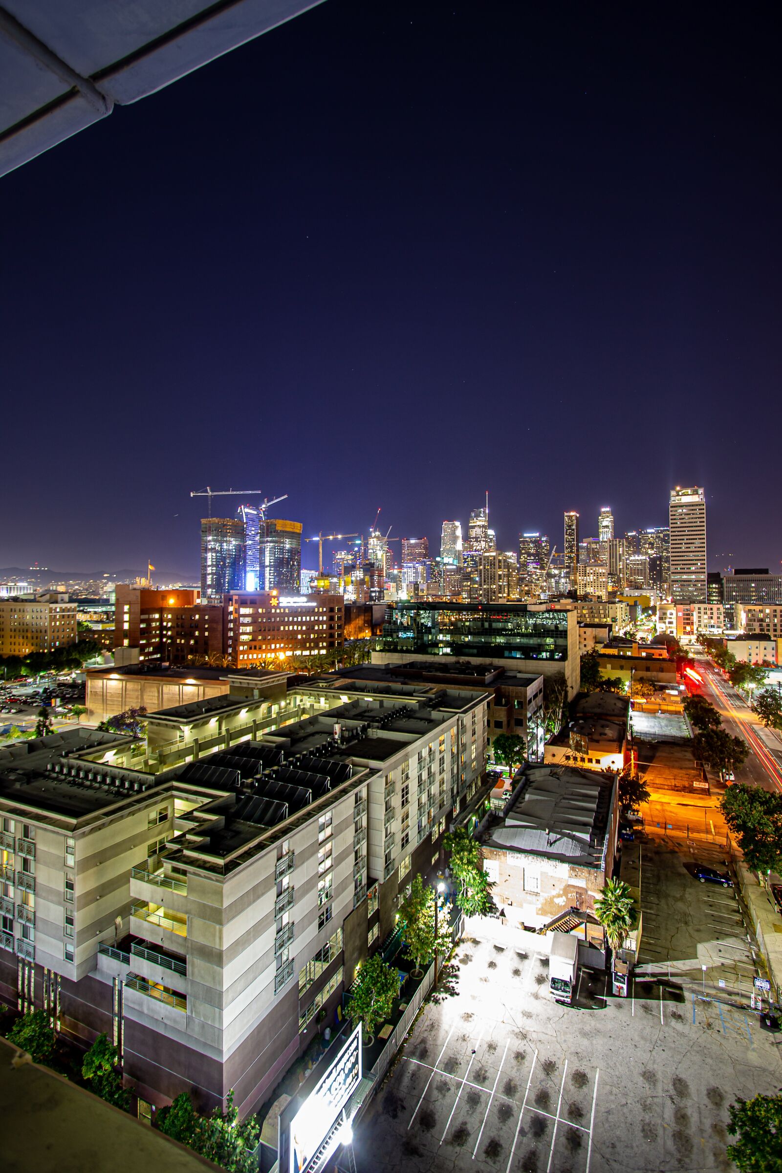 Canon EF-S 10-22mm F3.5-4.5 USM sample photo. La, los angeles, skyline photography