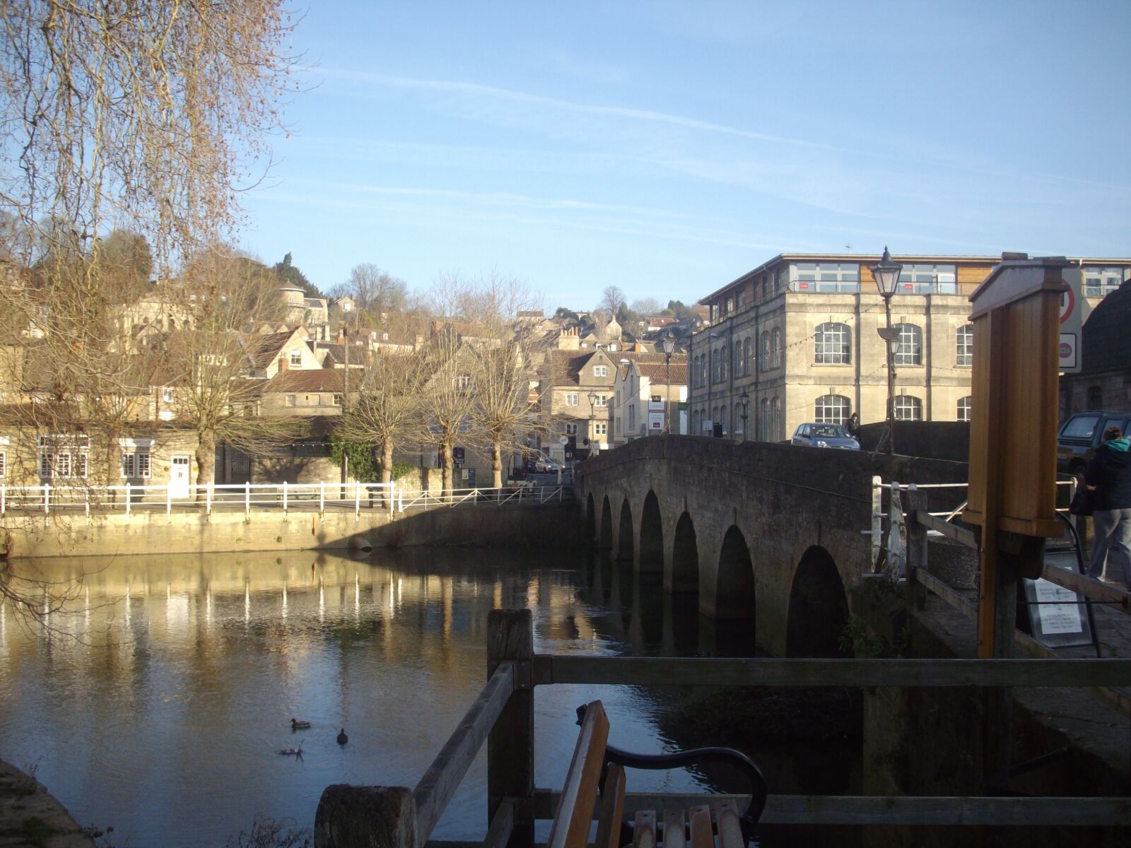 Pentax OPTIO E40 sample photo. Bridge, river, water photography