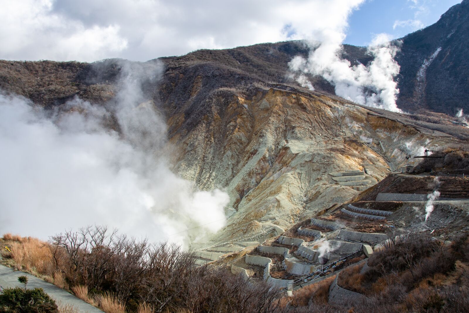Nikon D5100 sample photo. Sulphur, active, vents photography