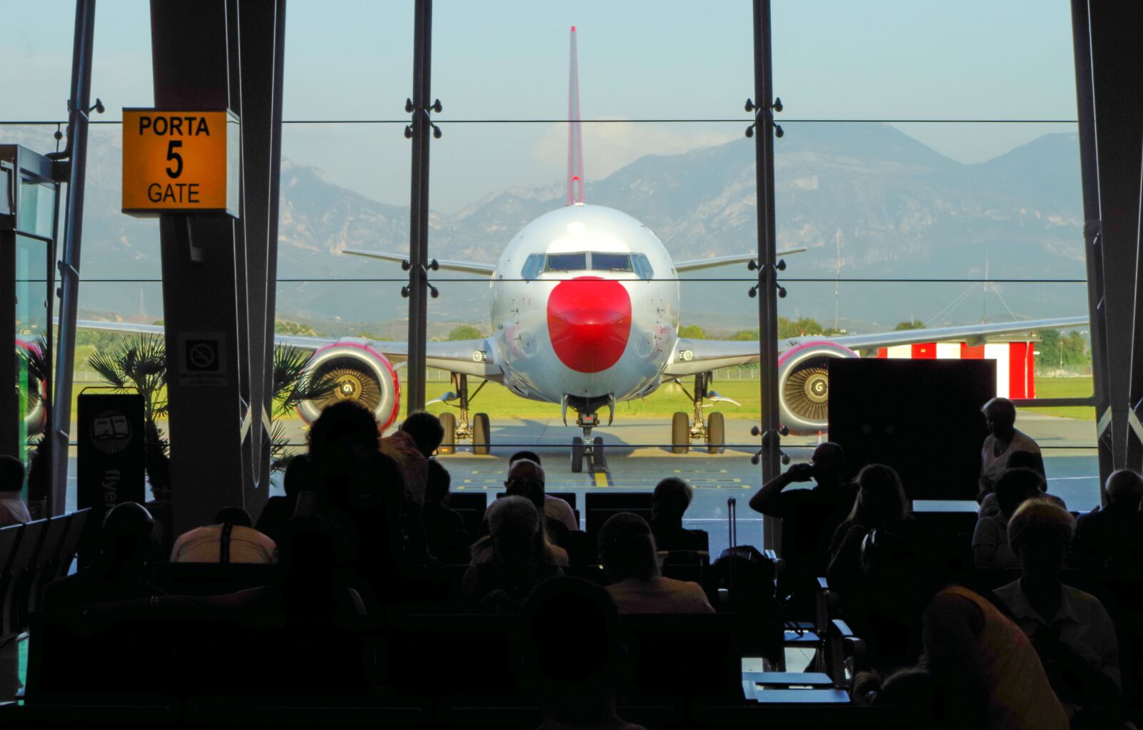 Pentax K-30 sample photo. Airport, travel, tirana photography