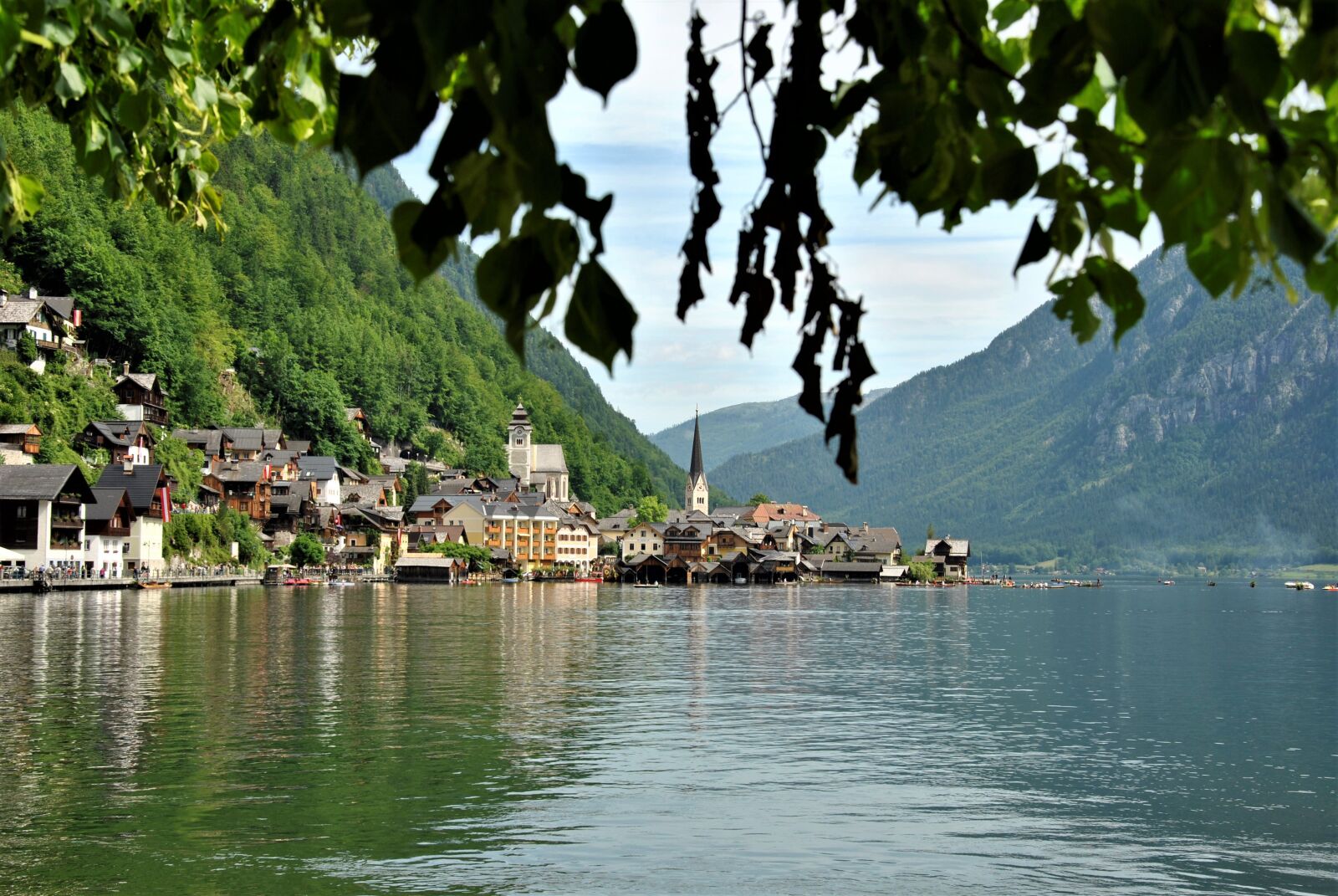 Nikon D3000 sample photo. Bathroom hallstatt, water, nature photography