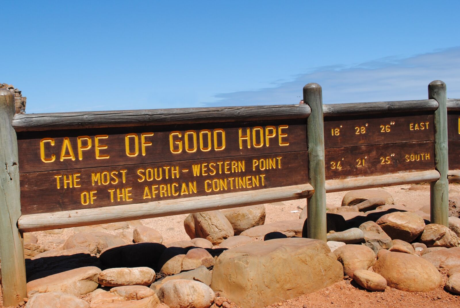 Nikon D3000 sample photo. Cape of good hope photography
