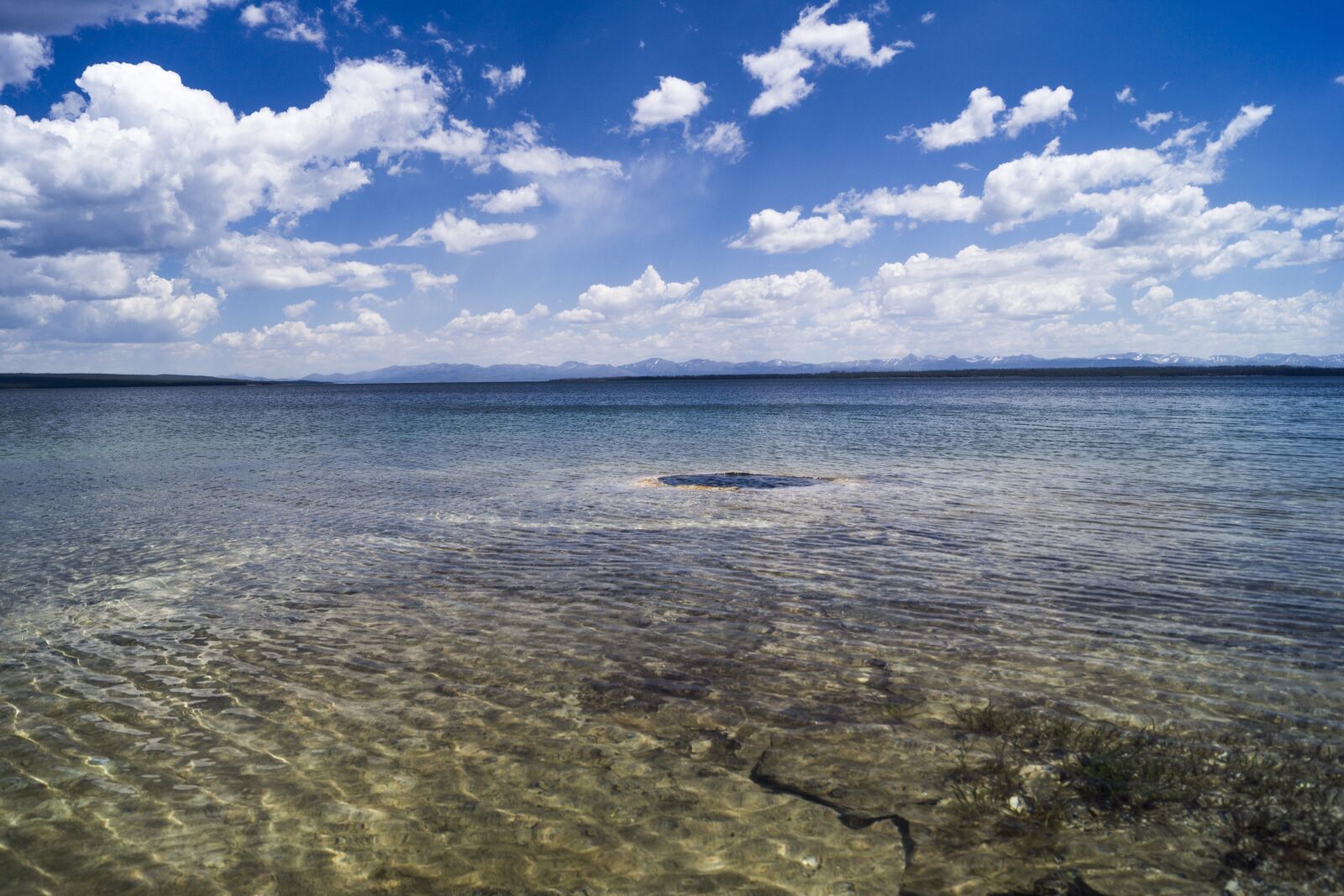 Sony SLT-A65 (SLT-A65V) + Sony DT 18-55mm F3.5-5.6 SAM sample photo. Under water, geyser, yellowstone photography