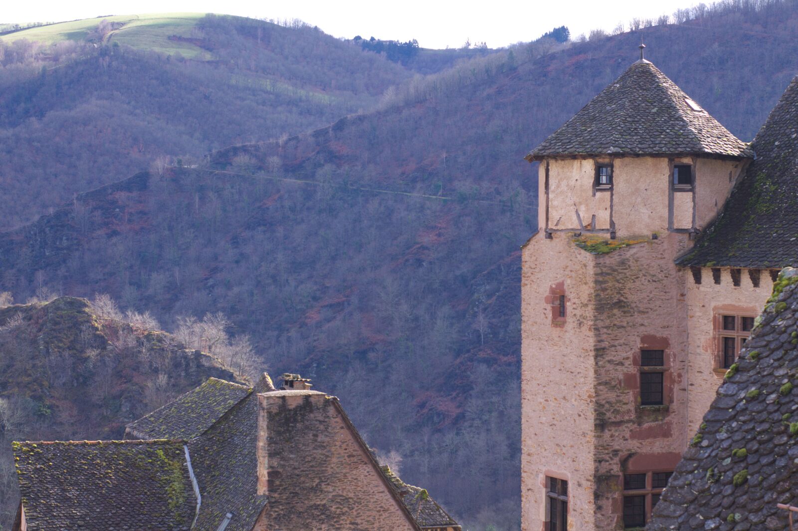 Canon EOS 1100D (EOS Rebel T3 / EOS Kiss X50) sample photo. Conques, medieval, village photography