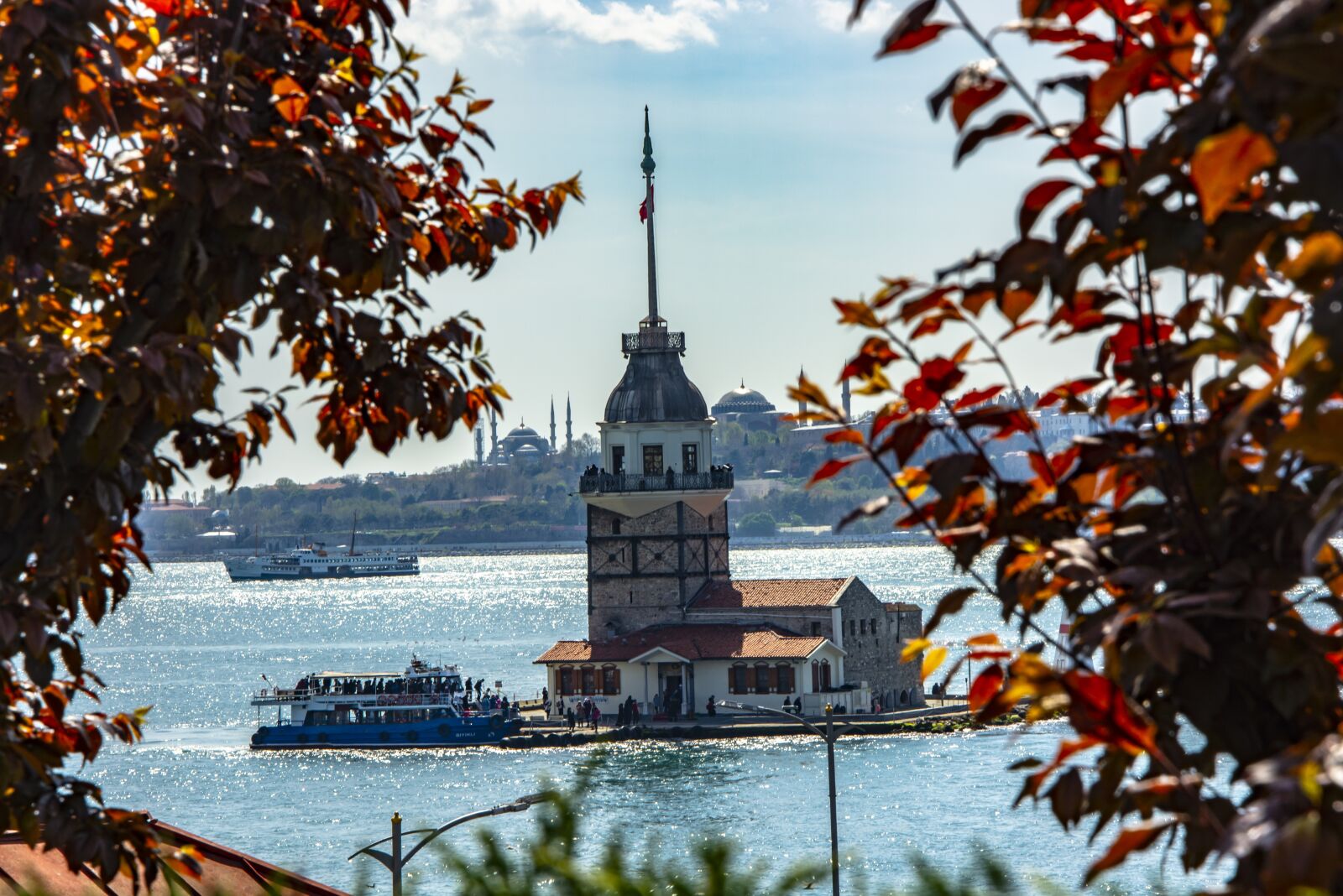 Nikon D5200 sample photo. Istanbul, the maiden's tower photography