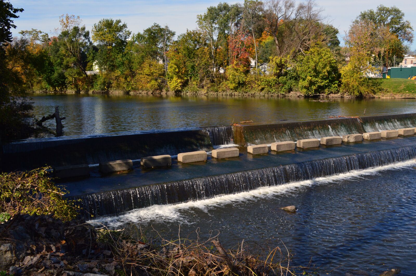 Nikon D3200 sample photo. Dam, water, fall photography