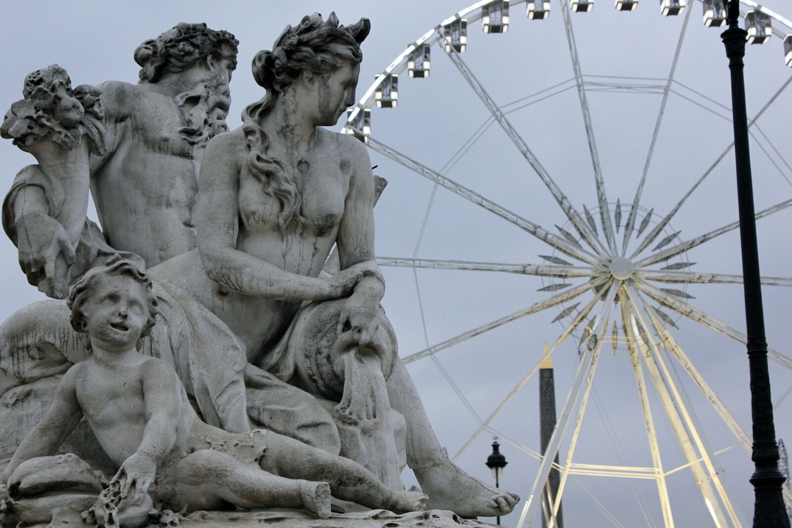 Canon EOS 550D (EOS Rebel T2i / EOS Kiss X4) sample photo. Ferris wheel, paris, ride photography
