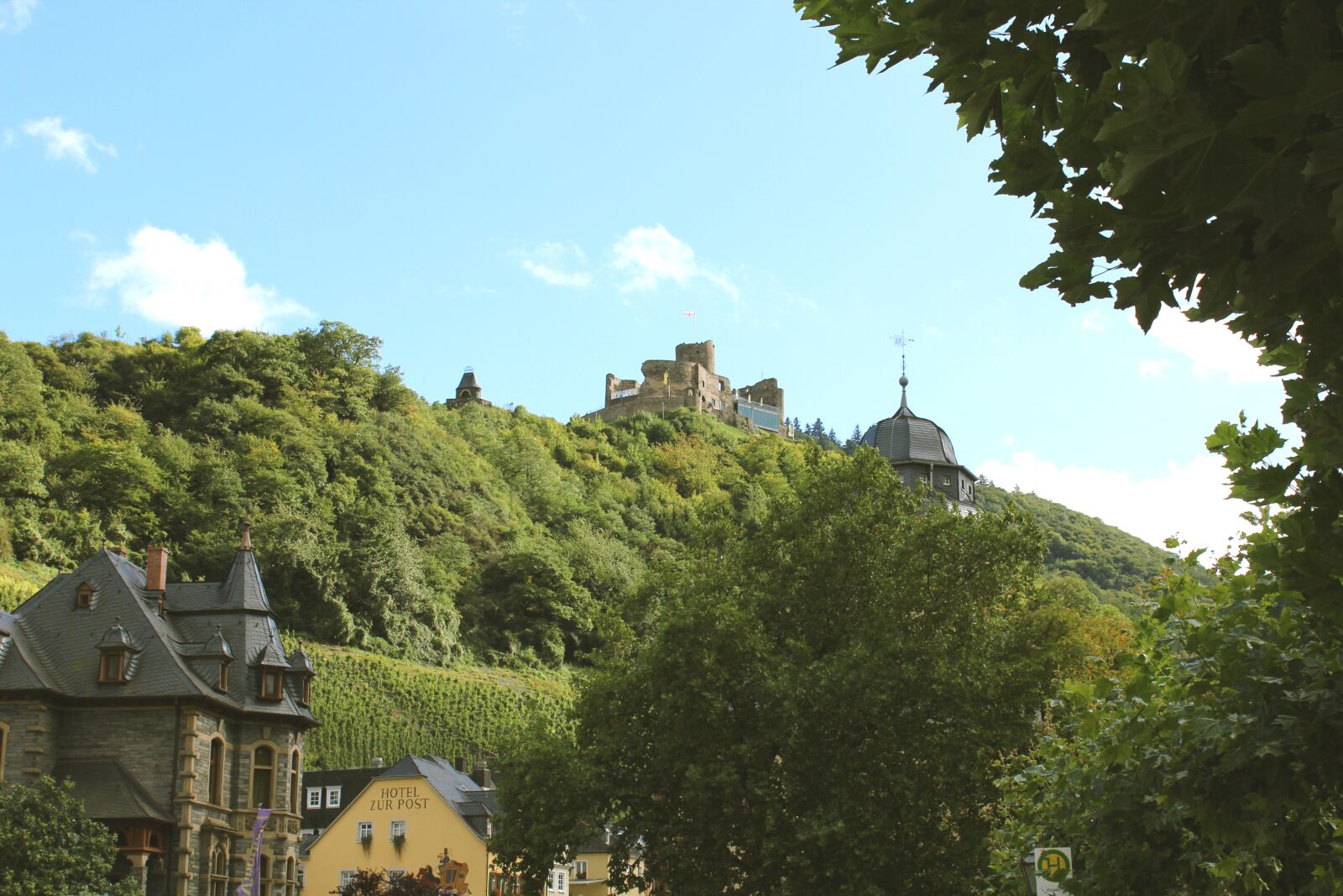 Canon EOS 600D (Rebel EOS T3i / EOS Kiss X5) sample photo. Burgruine, castle landshut, bernkastel photography