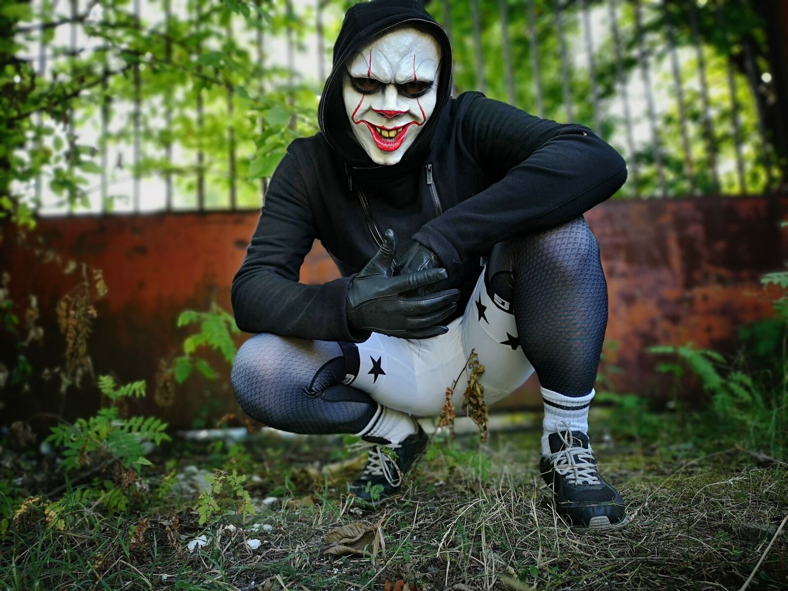 HUAWEI CLT-L29 sample photo. Evil, clown, people photography