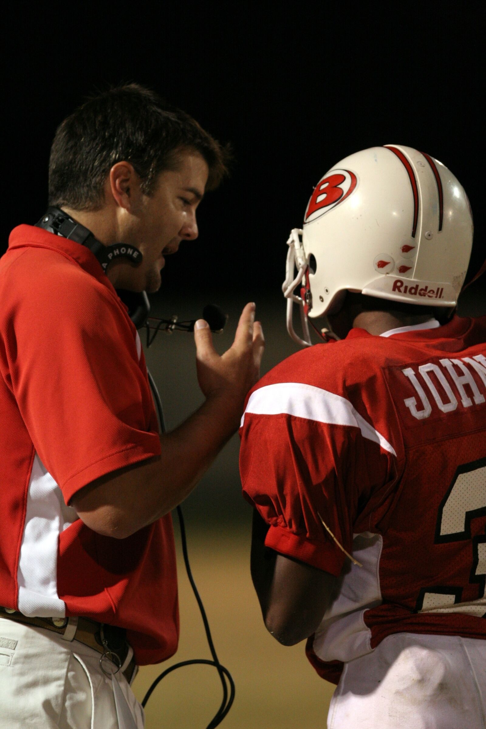 Canon EOS 20D sample photo. Football, coach, coaching photography