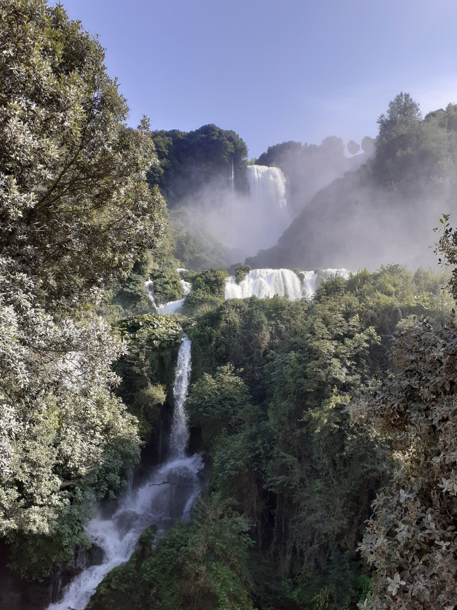 Samsung SM-A202F sample photo. Waterfall, marmore, umbria photography