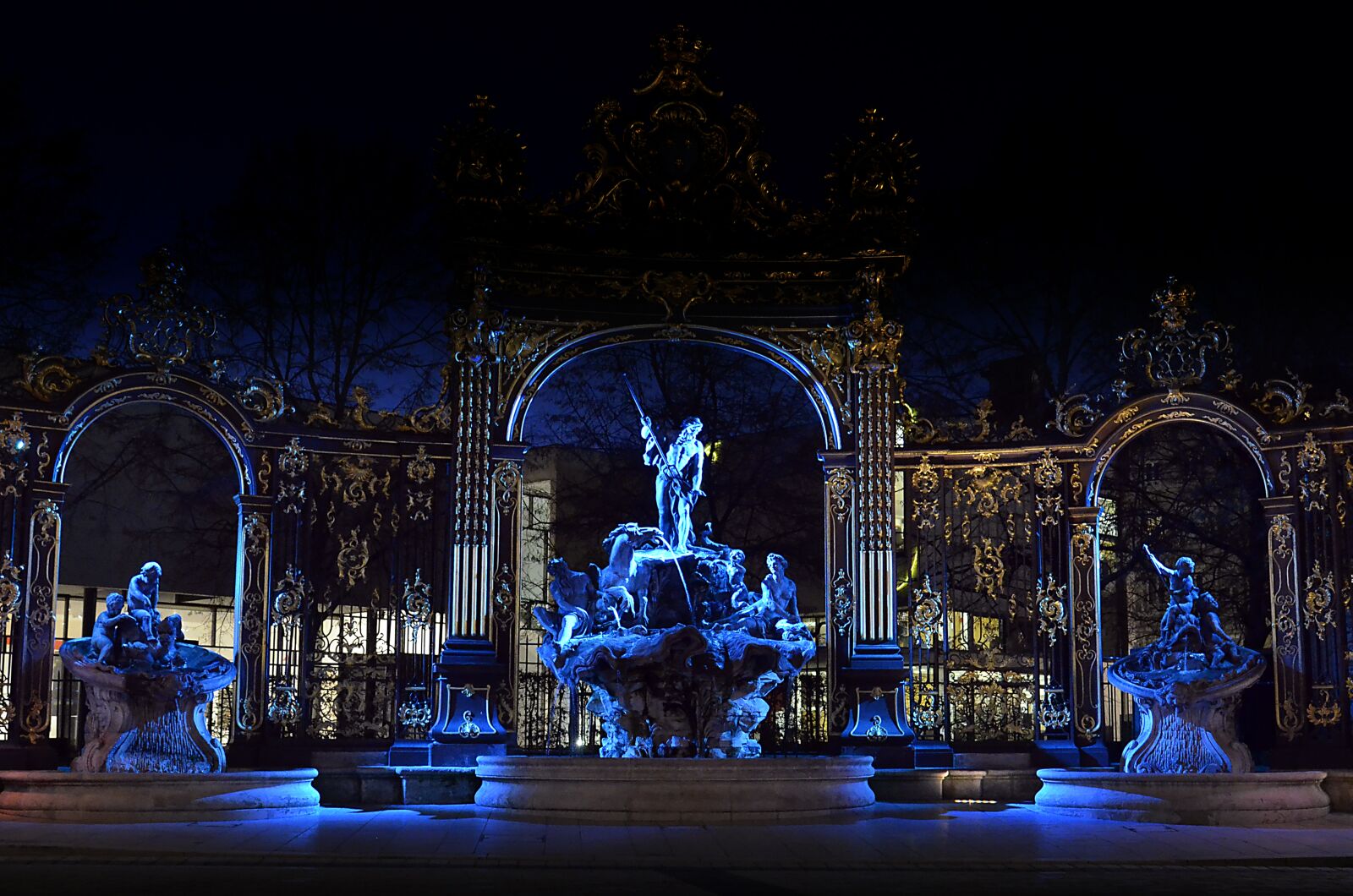 Nikon D5100 sample photo. Place stanislas, nancy, fountain photography