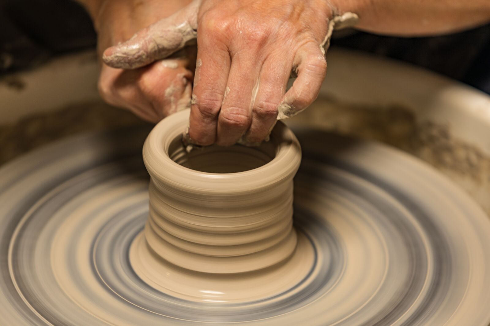 Canon EOS R sample photo. Sound, potters, pottery photography