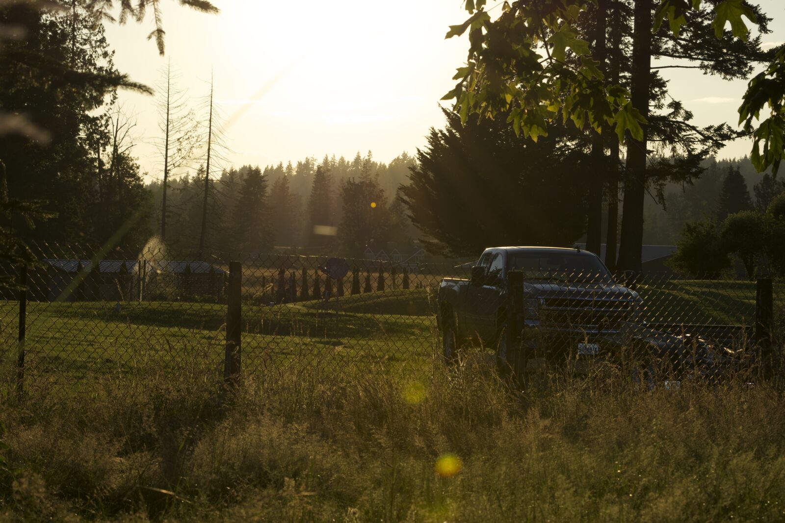 Nikon D5300 sample photo. Country, summer, sunset, truck photography
