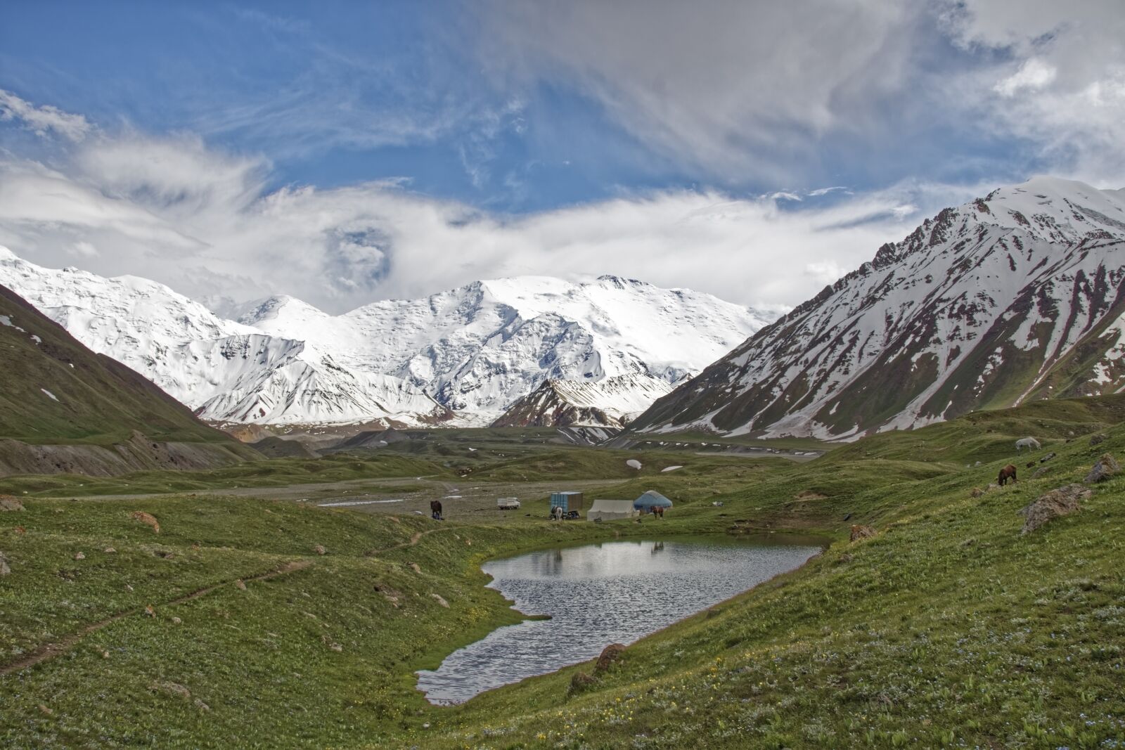 Nikon D500 sample photo. Kyrgyzstan, mountains, lakes photography