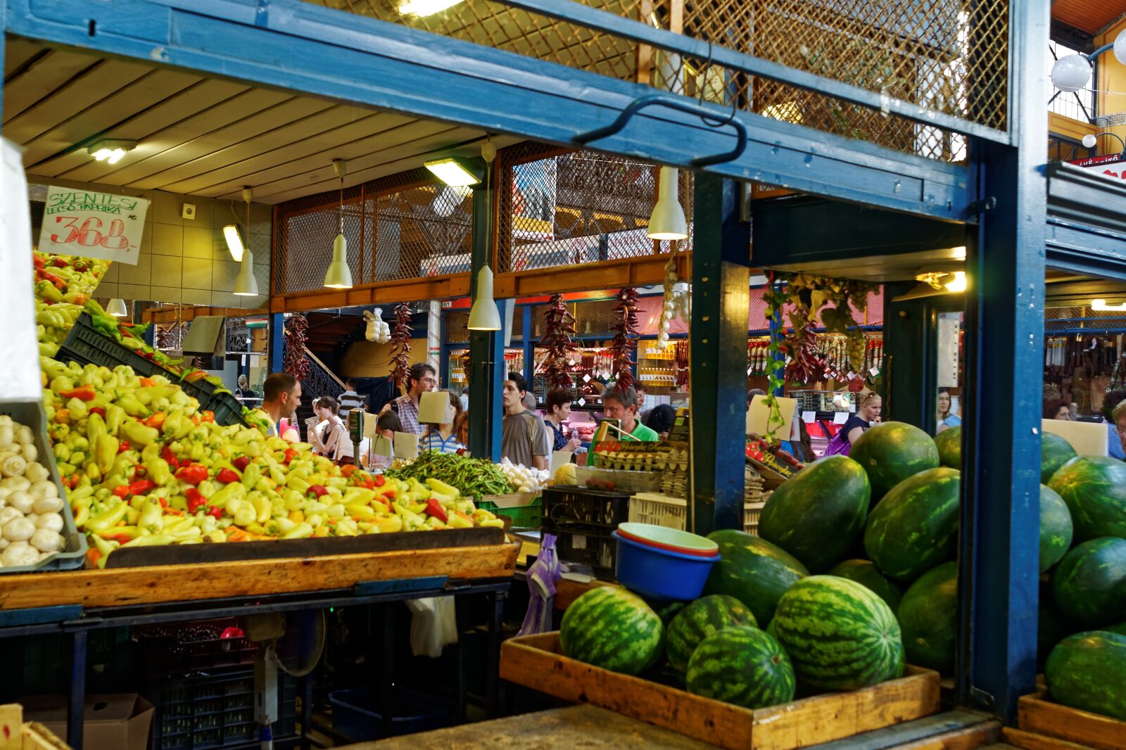 Nikon D90 sample photo. Vegetables, fruit, market photography