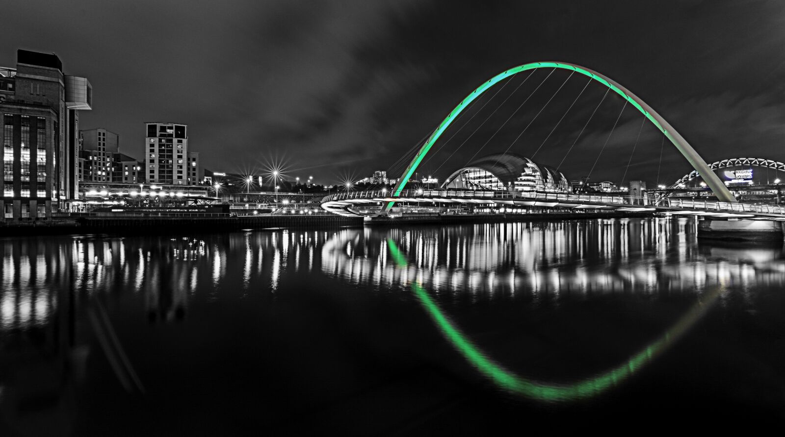 Nikon D7100 sample photo. Newcastle, upon tyne, night photography