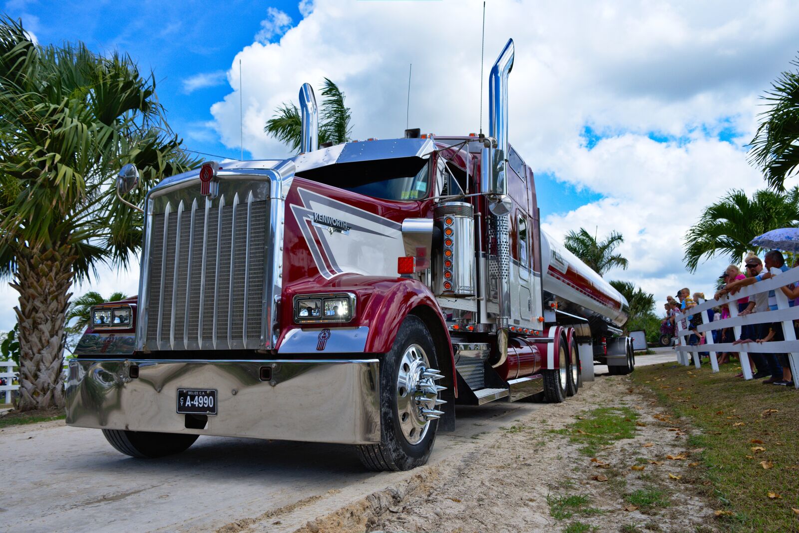 Nikon D7200 sample photo. Semi truck, big rig photography