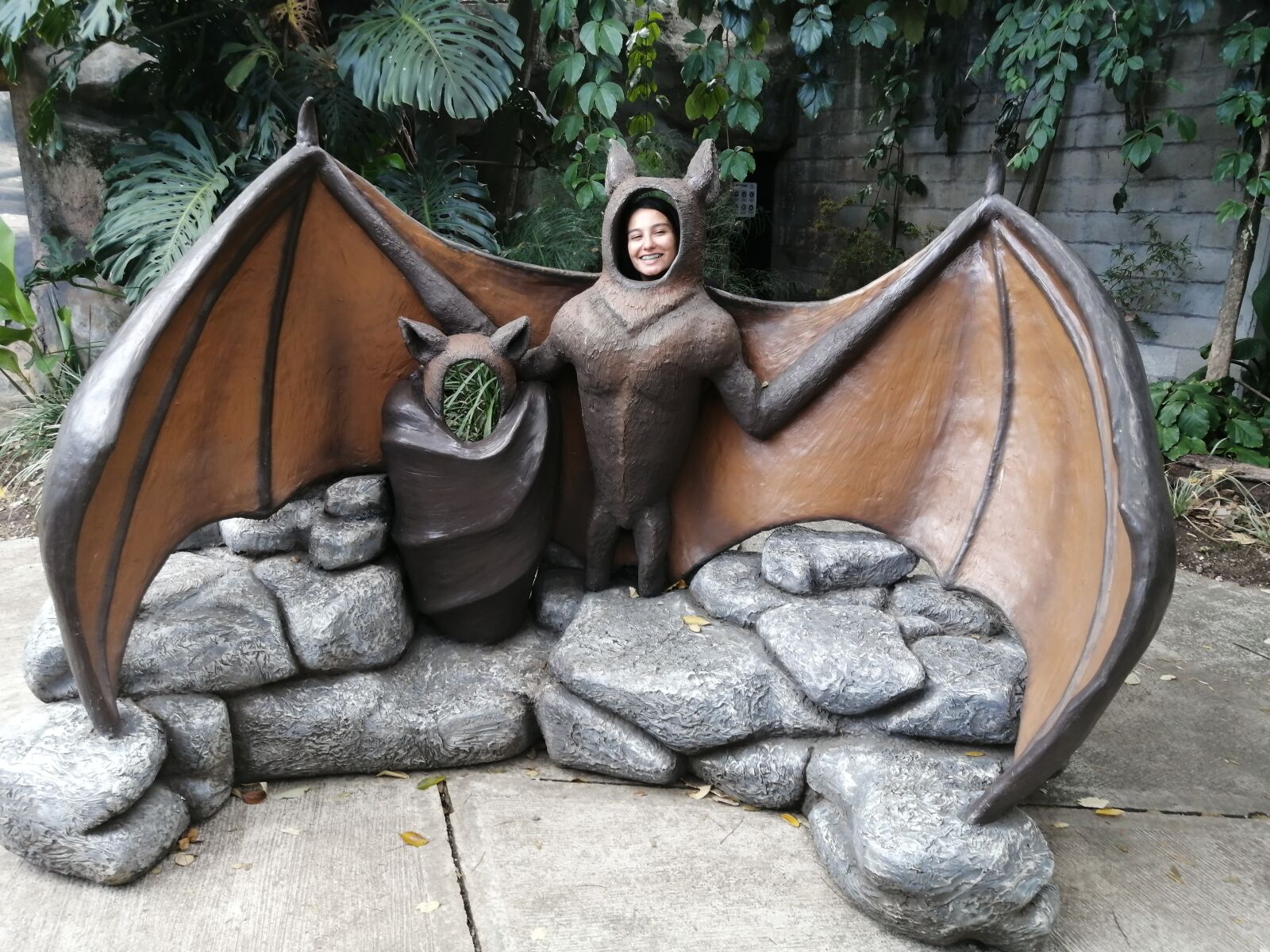 HUAWEI P30 LITE sample photo. Murcielago, zoologico, medellin photography