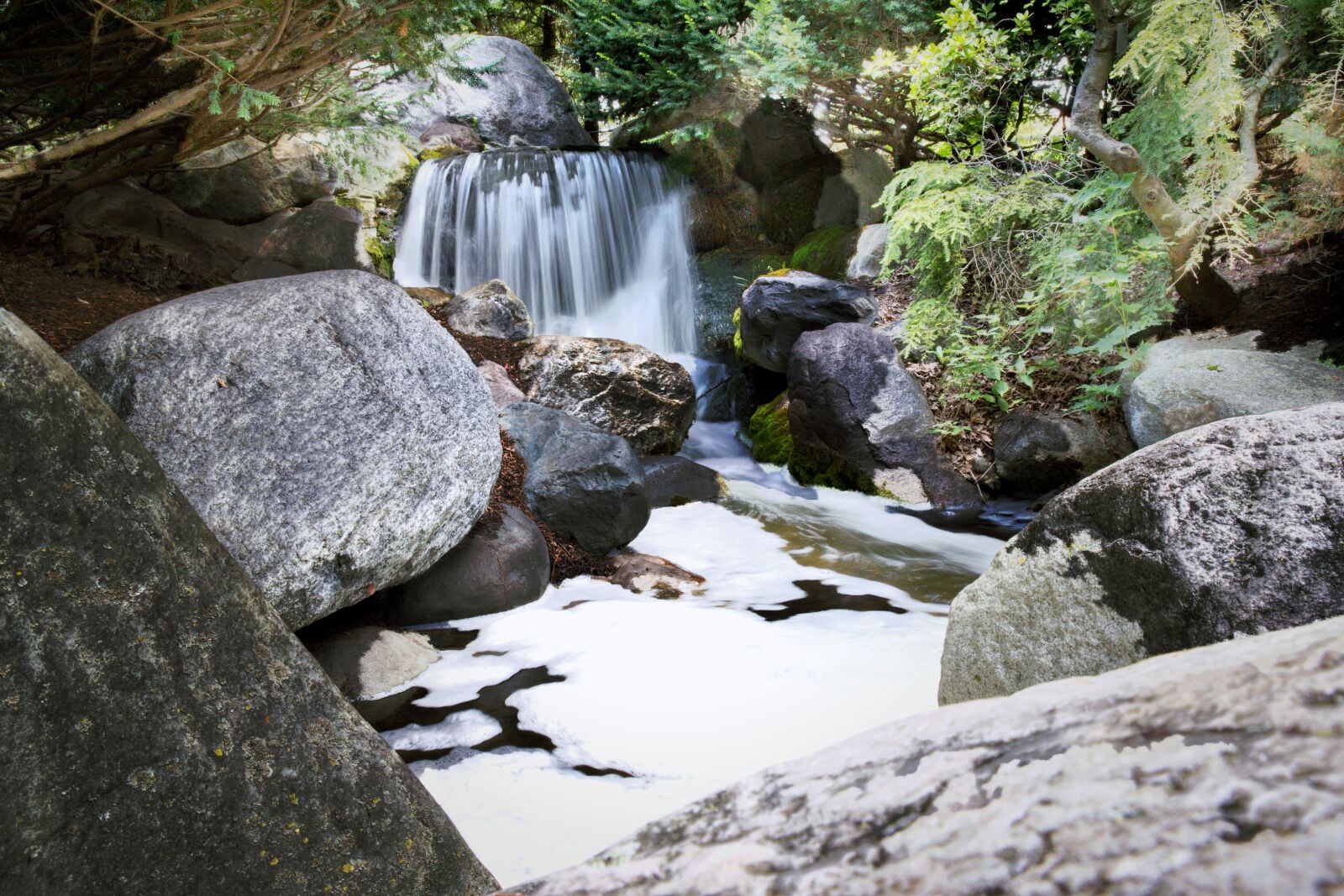 Canon EOS 5D Mark III sample photo. Waterfall, small waterfall, rocks photography