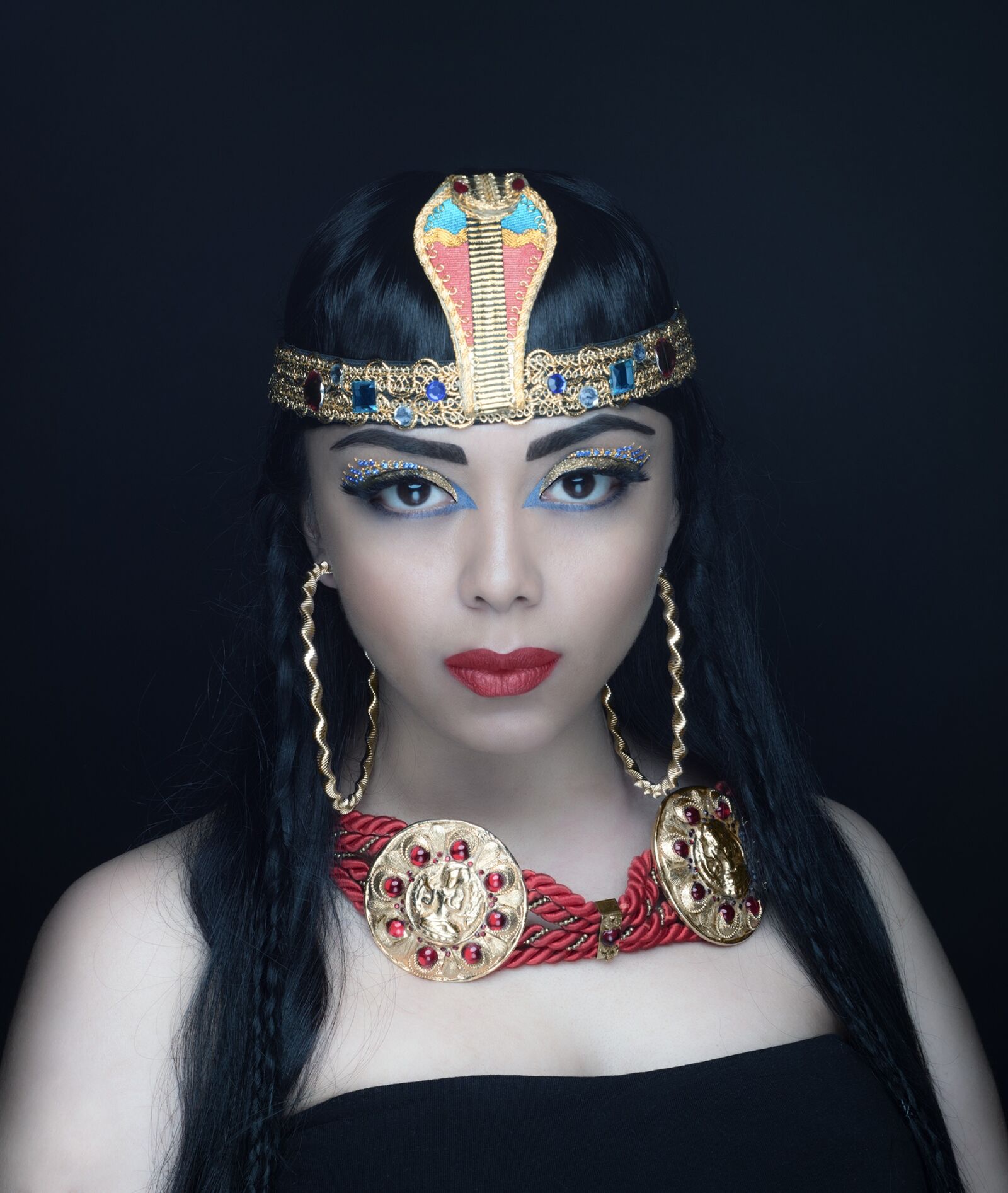 Nikon D7200 sample photo. Cleo, makeup, style photography