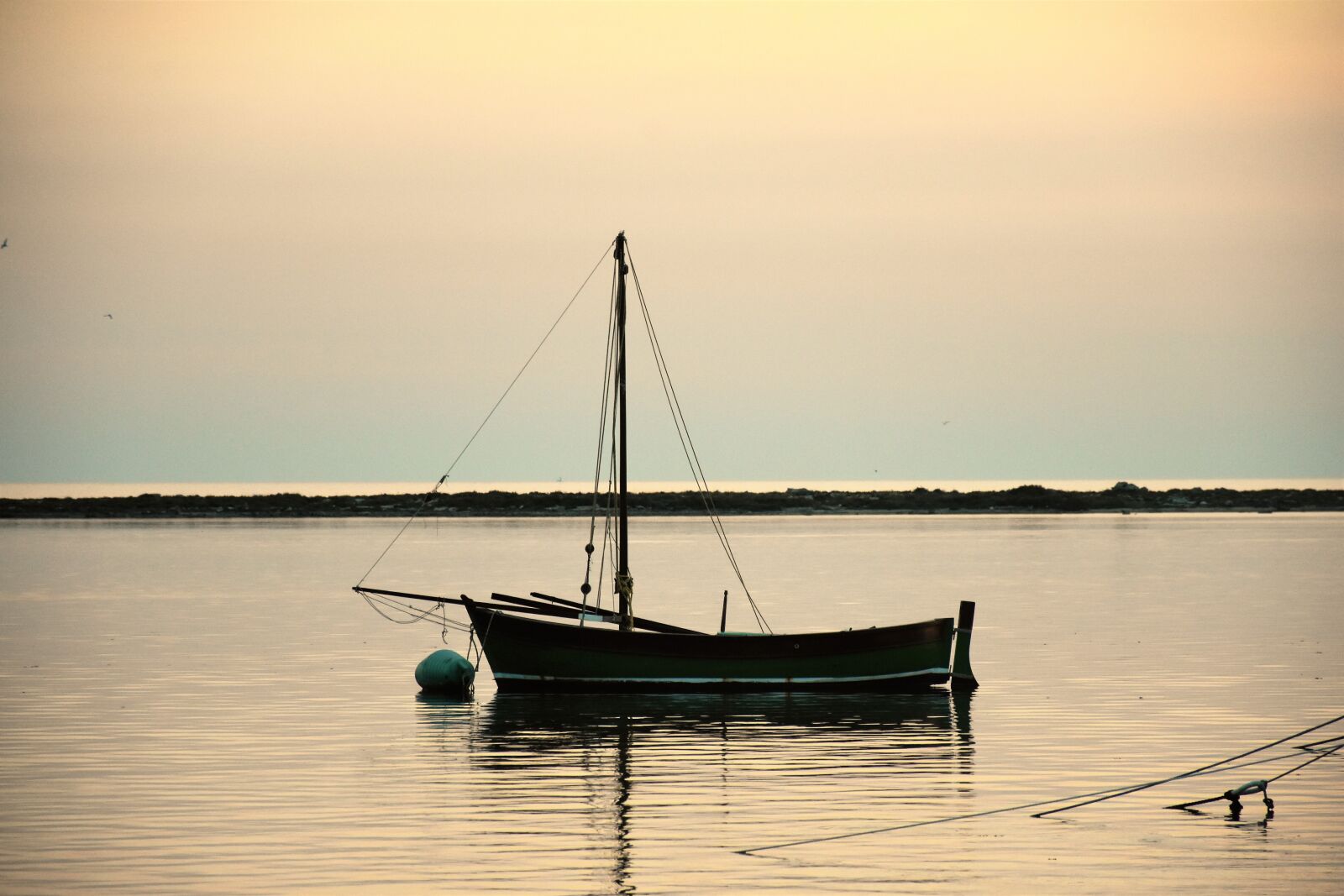 Nikon D7200 sample photo. Sailboat, sunset, evening sun photography