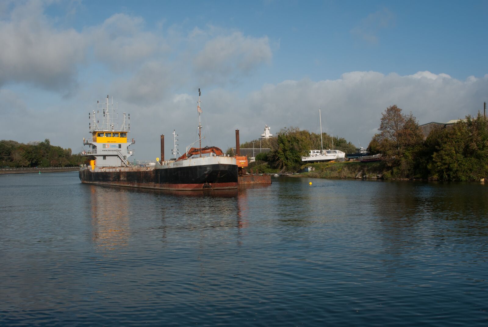Nikon D80 sample photo. Boat, yellow, sea photography