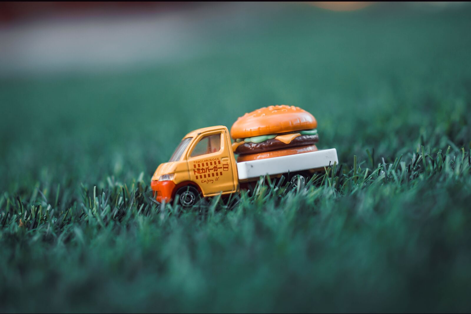 E 50mm F1.8 OSS sample photo. Car, toy, transport photography