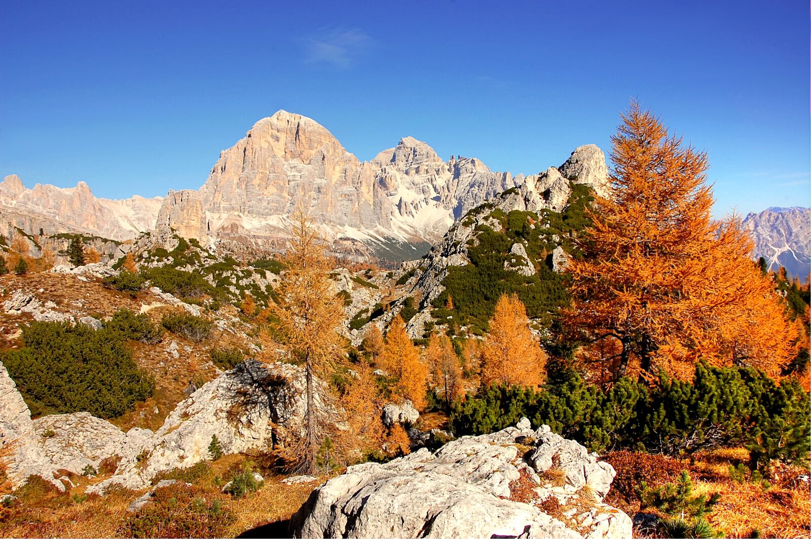 Nikon D40 sample photo. Dolomites, tofane, nature photography
