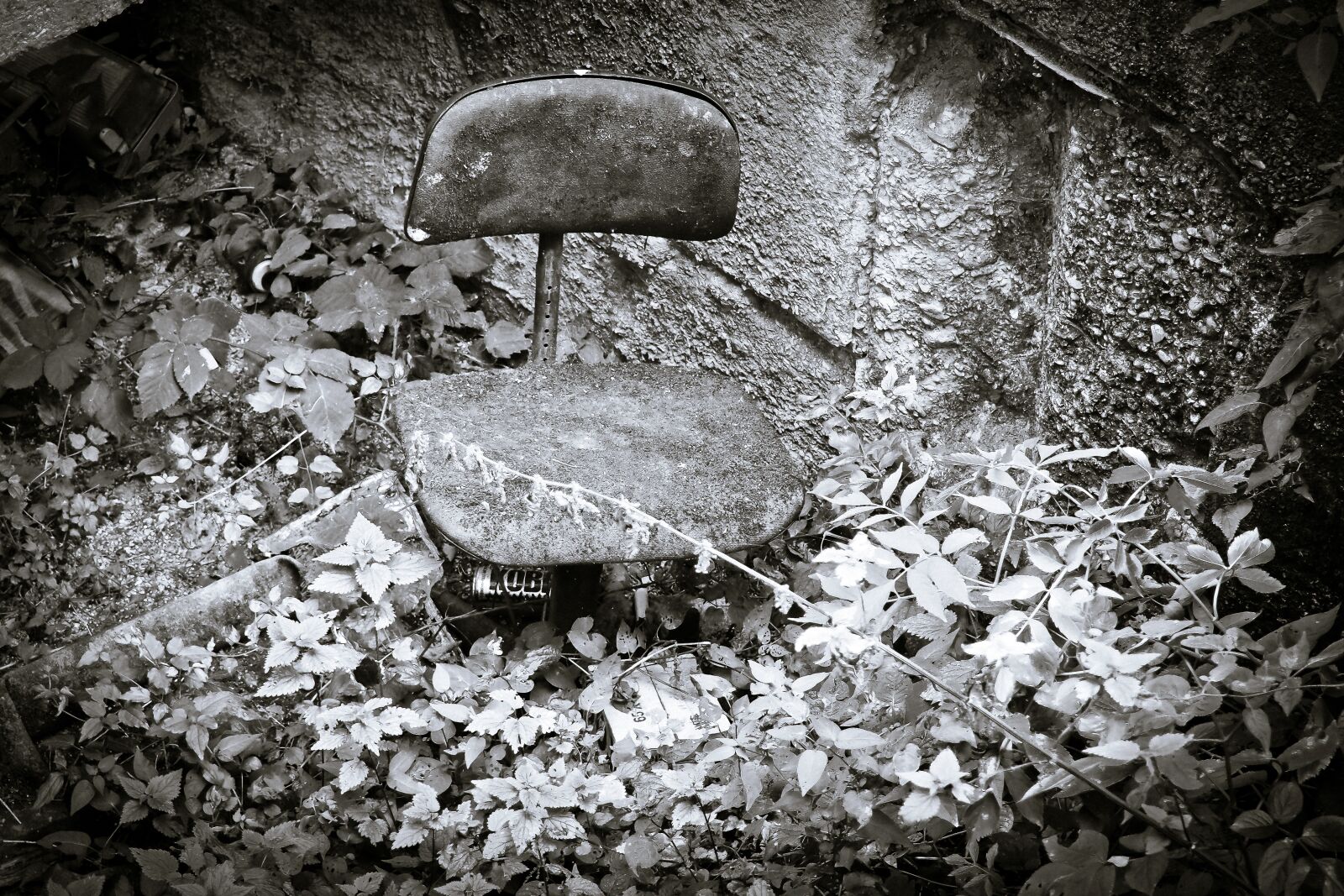 Olympus OM-D E-M10 sample photo. Lost places, rooms, abandoned photography