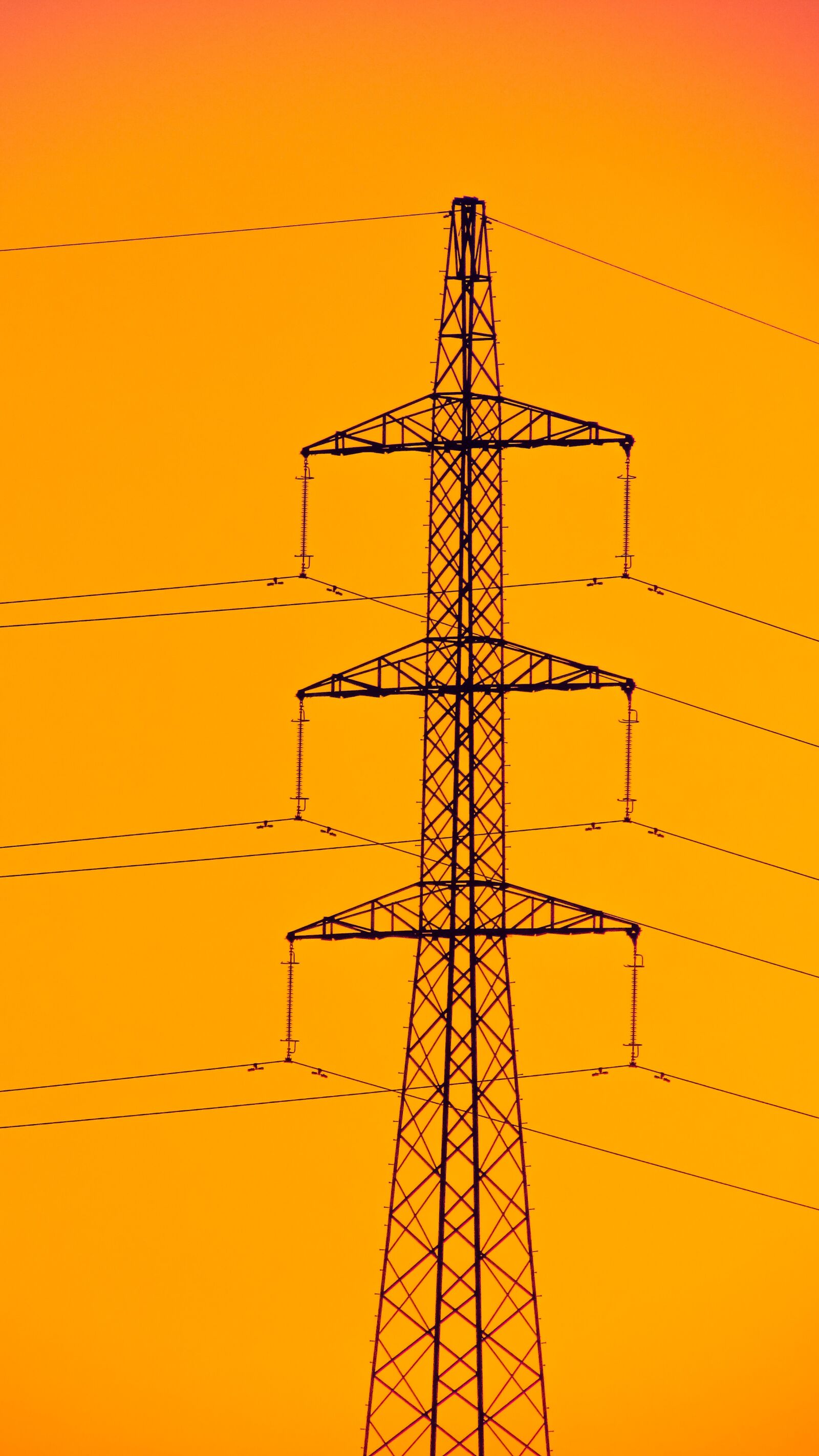 Canon PowerShot SX400 IS sample photo. High voltage, pylon, electricity photography