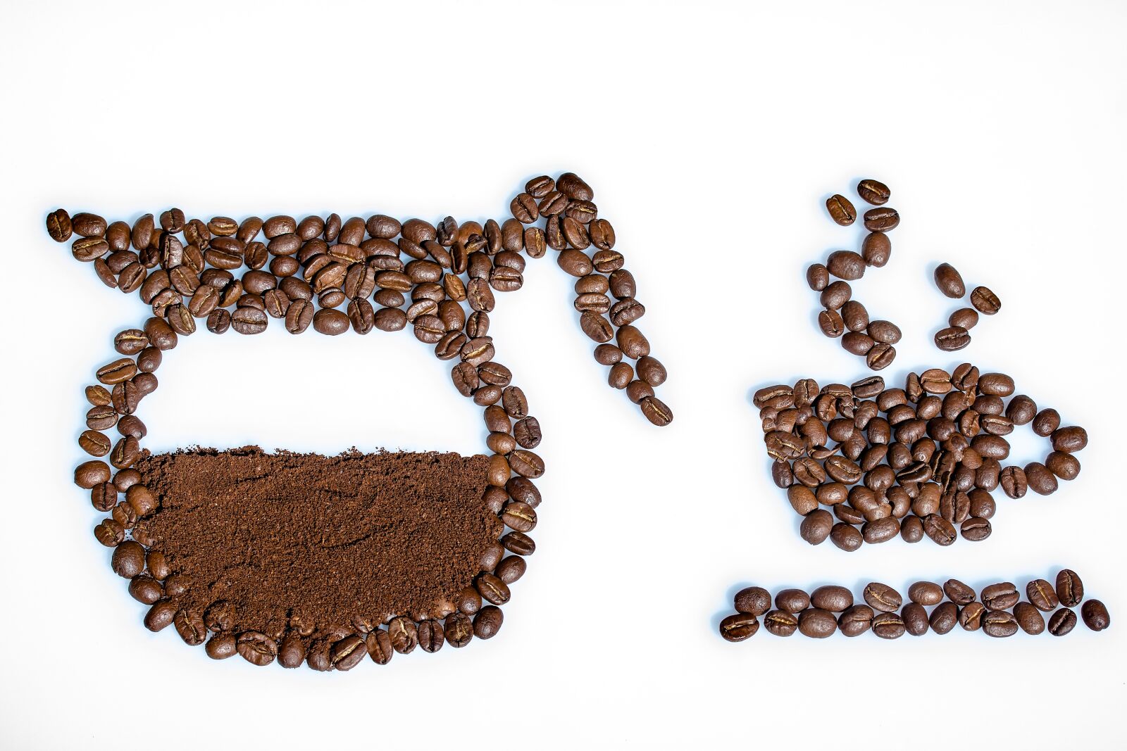 Canon EF-S 60mm F2.8 Macro USM sample photo. Still life, coffee beans photography